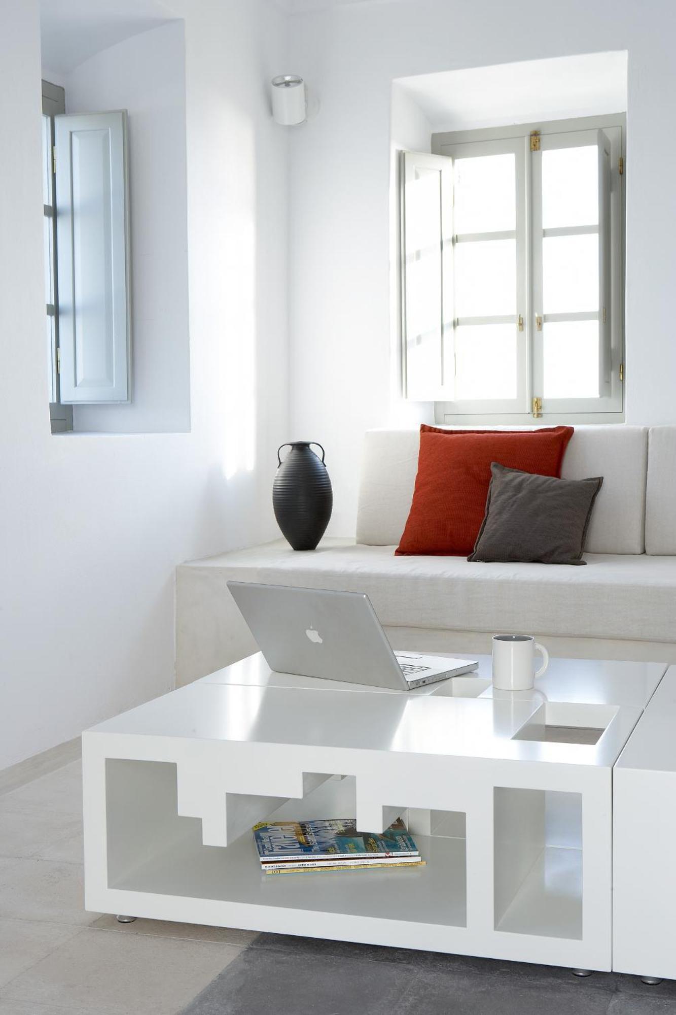 Villa Fabrica Santorini Pyrgos Kallistis Bagian luar foto