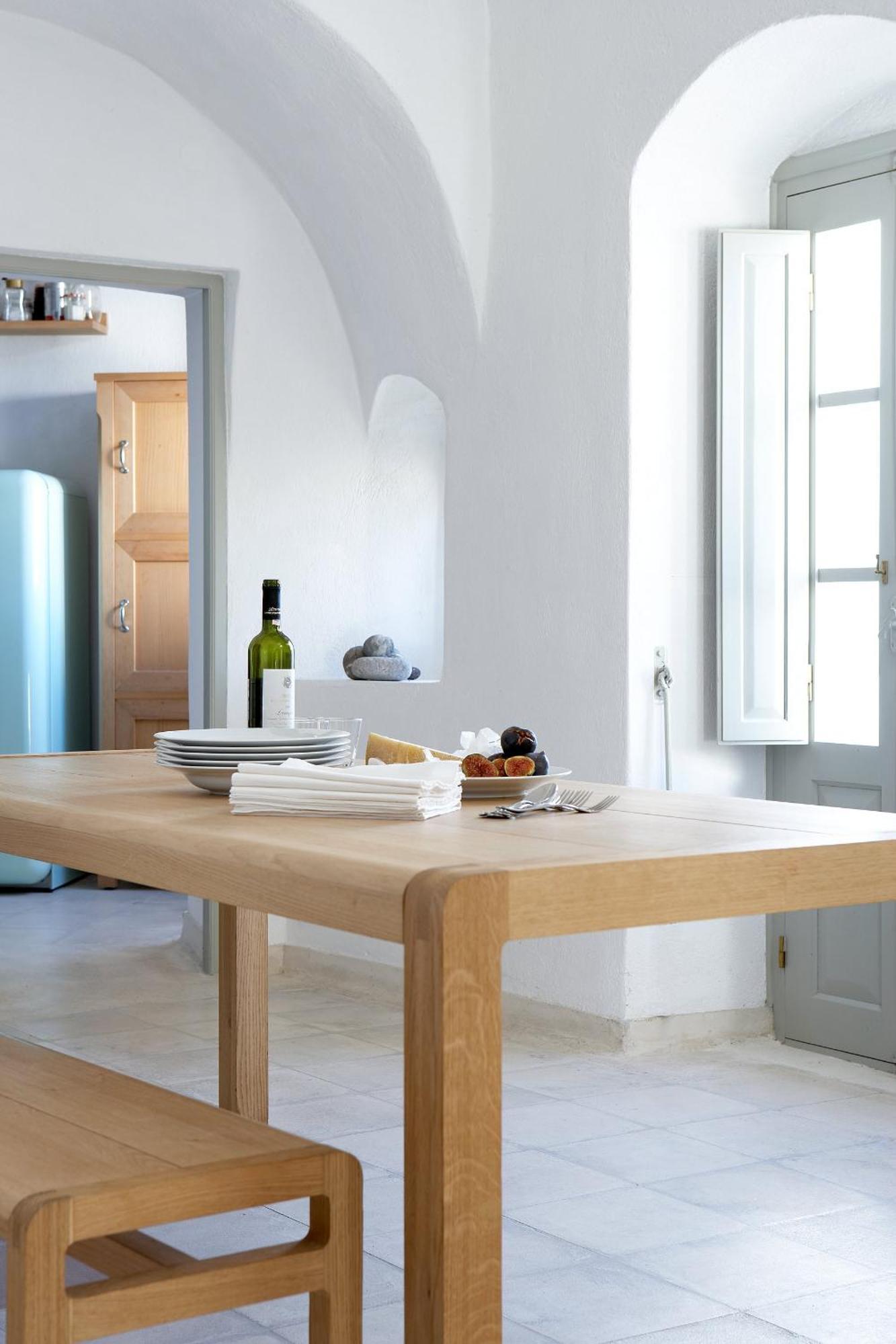 Villa Fabrica Santorini Pyrgos Kallistis Bagian luar foto