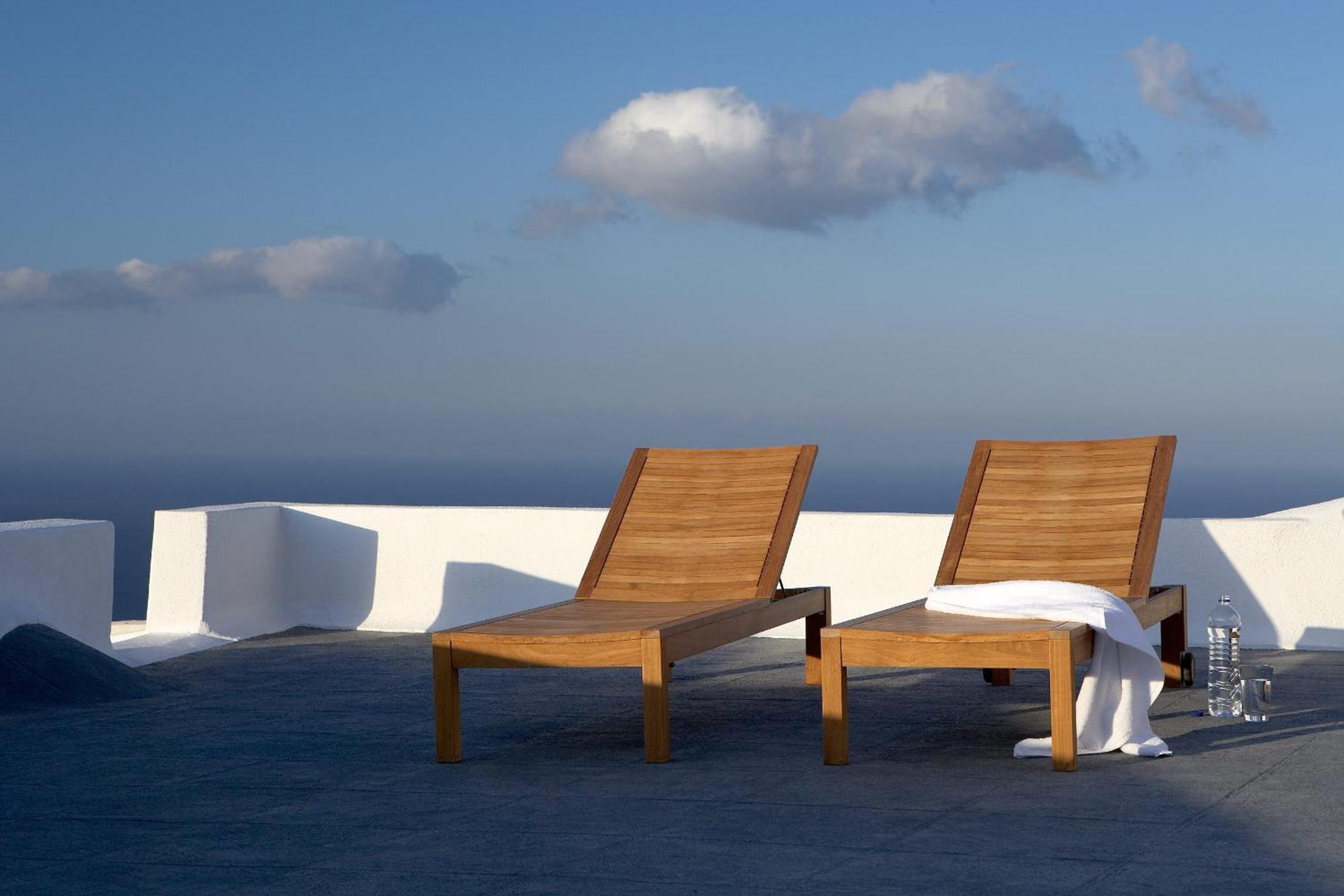 Villa Fabrica Santorini Pyrgos Kallistis Bagian luar foto